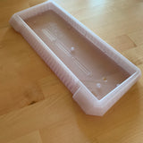 1984 Clear 60% Keyboard Case with 5 Degree Wedge - GH60 Compatible