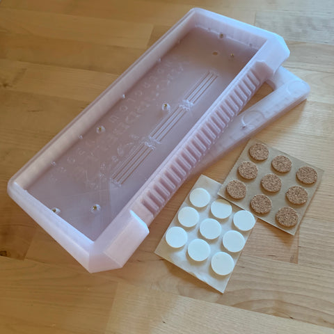 1984 Clear 60% Keyboard Case with 5 Degree Wedge - GH60 Compatible
