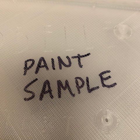 Random Paint Sample PLA Testers
