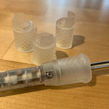 TS100 Soldering Iron Knurled Grip and Recessed Clear Buttons