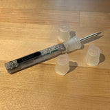 TS100 Soldering Iron Knurled Grip and Recessed Clear Buttons